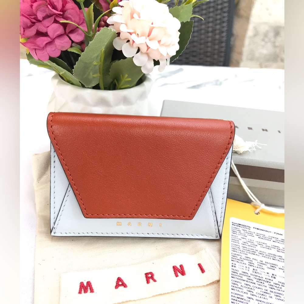 💯 Authentic MARNI compact wallet with complete inclusion - Picture 5 of 17